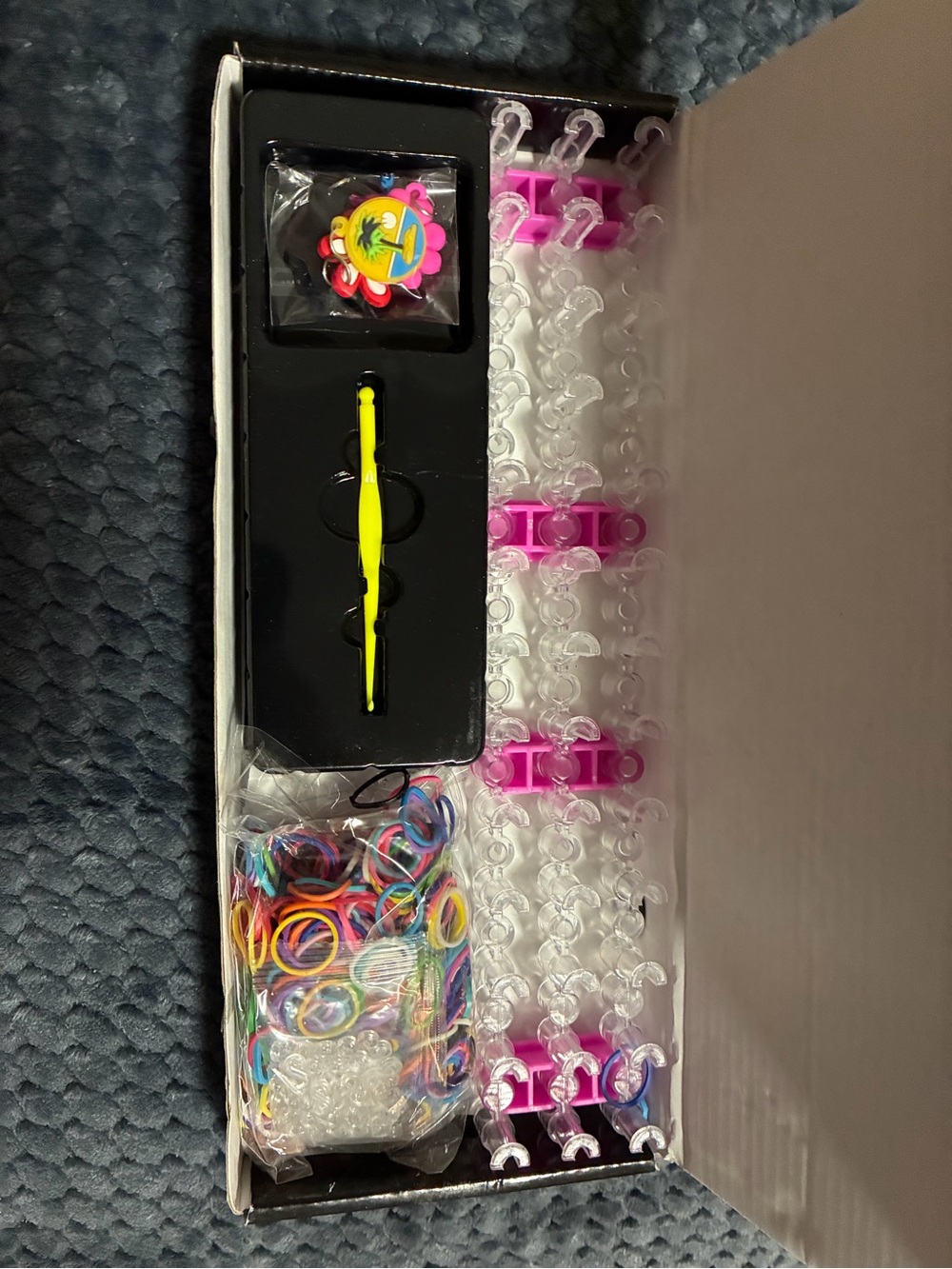 Colorful Loom Bands Kit - DIY Bracelet Craft Set